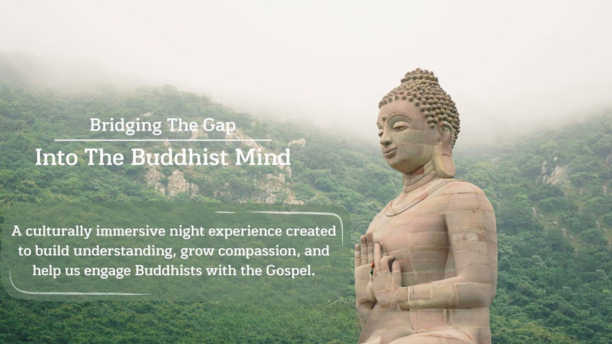 HFBC Event Artwork: Bridging the Gap: Into the Buddhist Mind