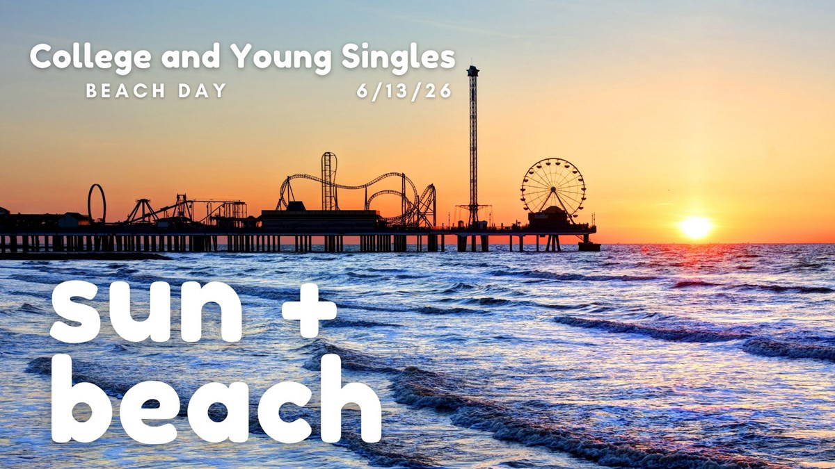 HFBC Event Artwork: College and Young Singles Beach Day