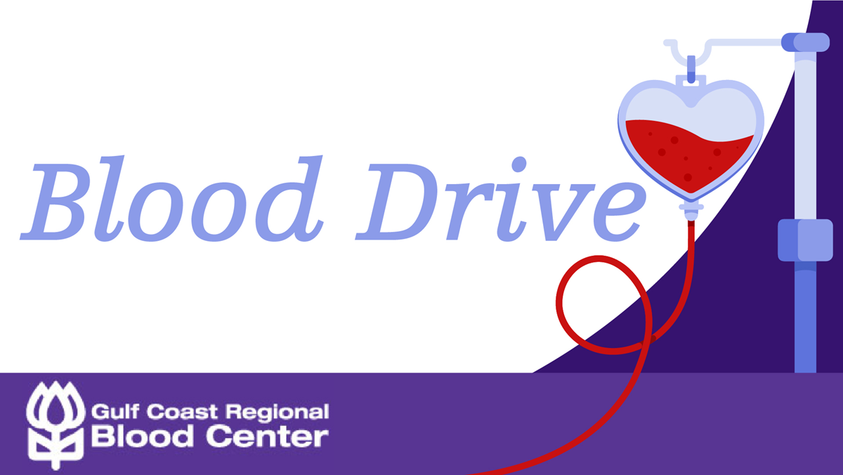 HFBC Event Artwork: Gulf Coast Regional Blood Center Commit for Life Blood Drive