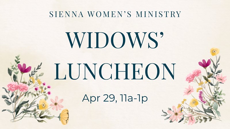Houston's First Events | Sienna Widow's Luncheon: Bearing Fruit Through All of Life