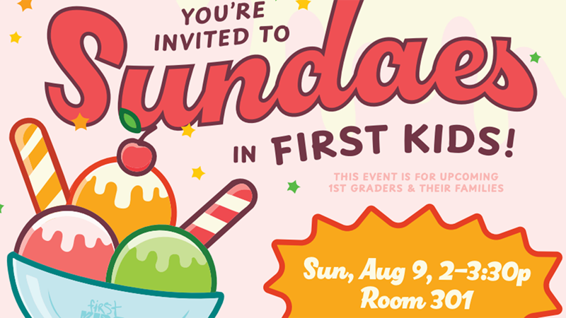 Houston's First Events | Sundaes in First Kids